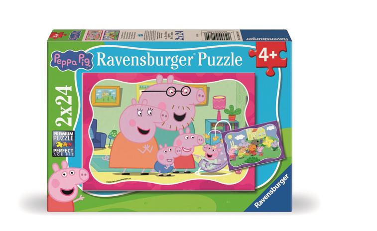 Ravensburger Peppa Pig 2x24p – kuva 5/8