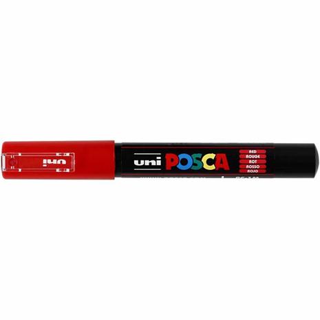 UNI POSCA PC-1MC 40 RED MAALIKYNä?