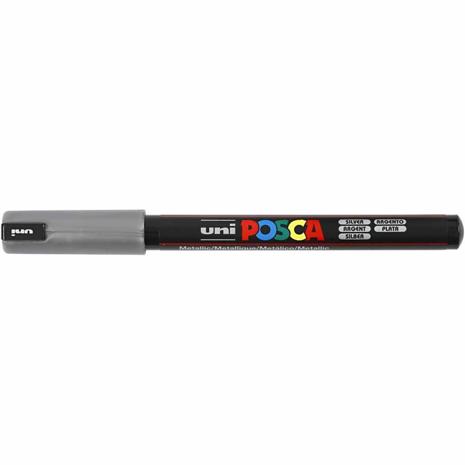 UNI POSCA PC-1MR 805 SILVER MAALIKYNä?