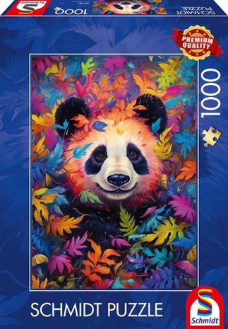 SCHMIDT PANDA IN A RAINBOW FOREST 1000P