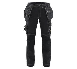 Blä¥kläder 713013709900C32 Työhousut musta, stretch C32