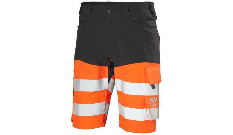 Helly Hansen Workwear Alna 4X 77434-269 Työshortsit oranssi/ebony C54