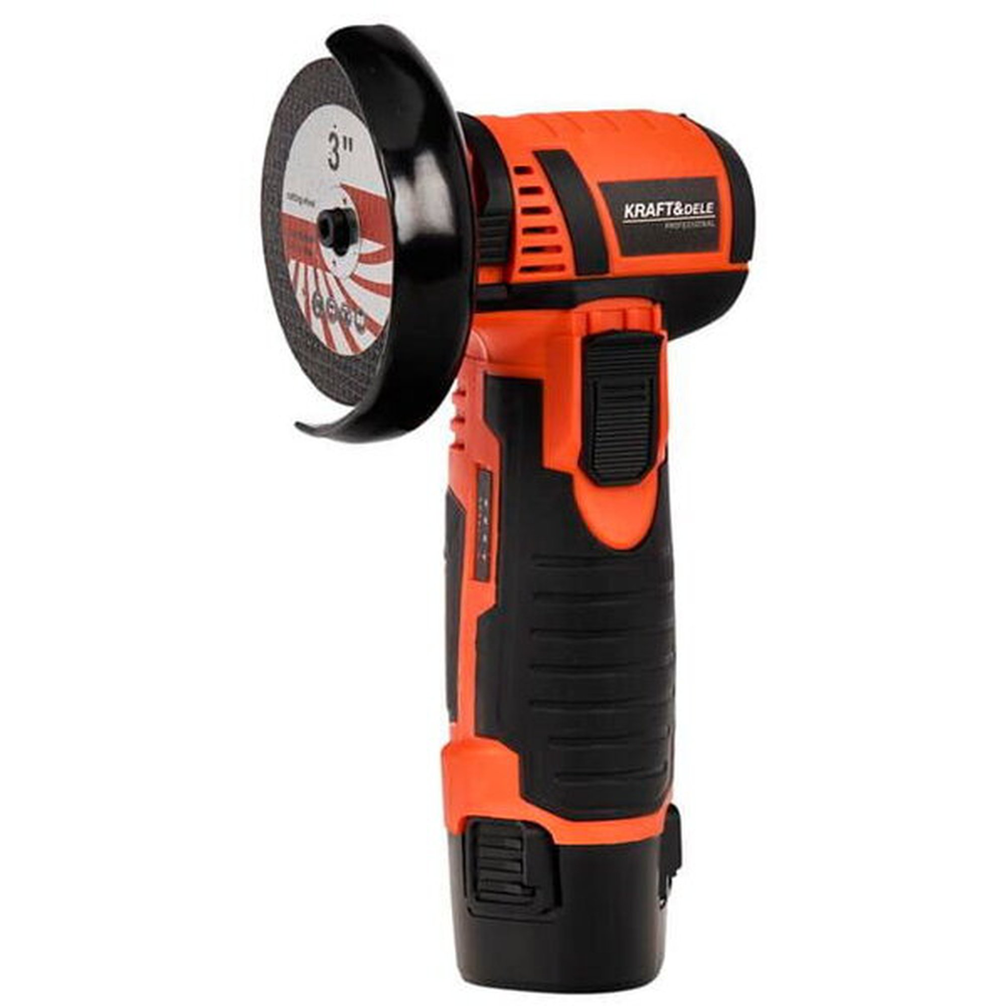 Akkukulmahiomakone, d75, 12V