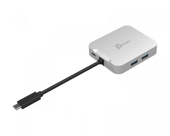J5 Create 4K60 ELITE USB-C PD MULTI-PORT - ADAPTER