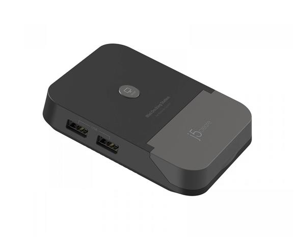 j5create JCD620 Mini Docking Station for Nintendo Switch™, Black
