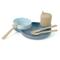 Dantoy - Tiny Dinner Set blue in foil (6080) – kuva 4