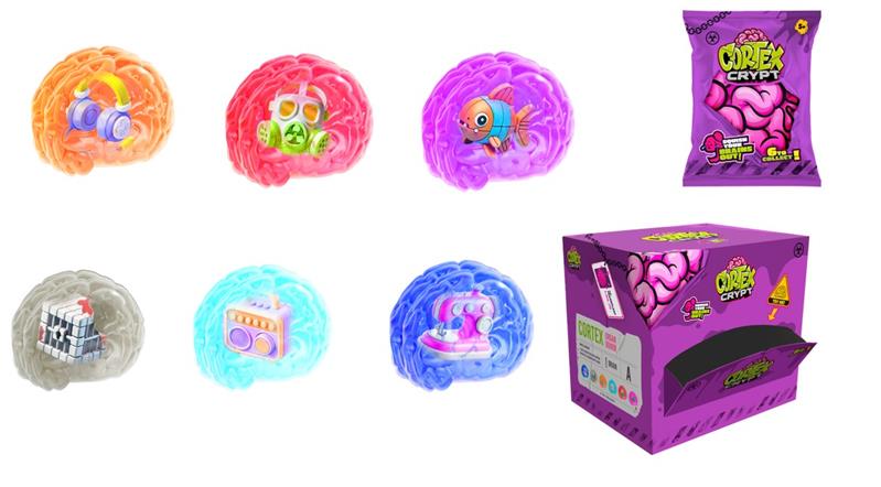 Cortex Crypt Squishy Brains 10cm - assorted – kuva 3/4