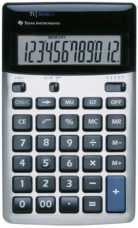 Texas TI-5018 SV desktop calculator