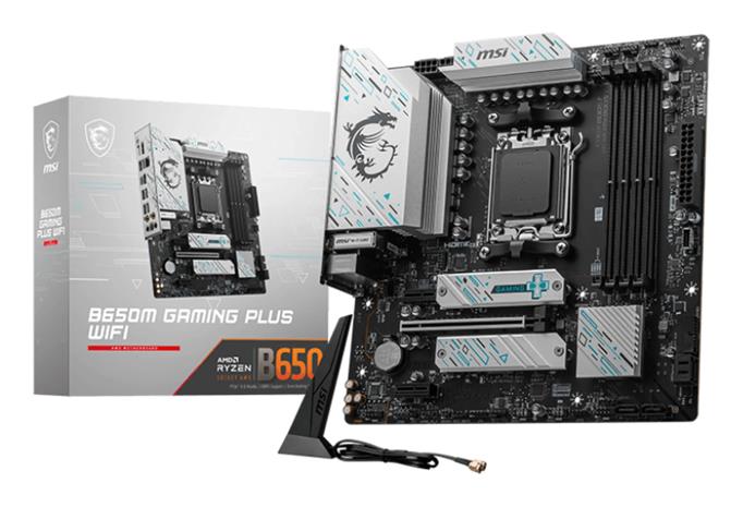 MSI B650M GAMING PLUS WIFI motherboard AMD B650 Socket AM5 micro ATX – kuva 3/3