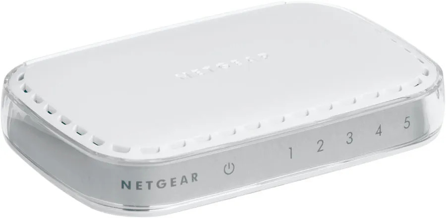 NETGEAR GS605-400PES - 5-porttinen hallitsematon Layer 2 Gigabit Ethernet -kytkin, valkoinen