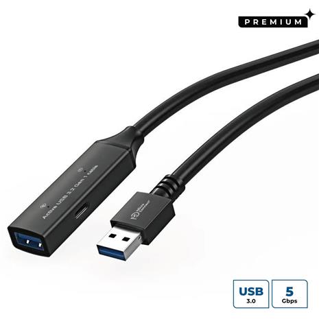 Microconnect USB3.0AAF5A USB cable USB 3.2 Gen 1 (3.1 Gen 1) 5 m USB A Black