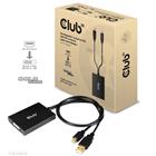 Club 3D Mini DisplayPort - Dual Link DVI, HDCP OFF-versio Apple Cinema näytölle -sovitin, Musta, 0.6m
