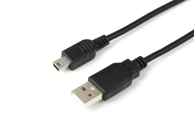 Microconnect USBAMB53 USB cable USB 2.0 3 m USB A Mini-USB B Black