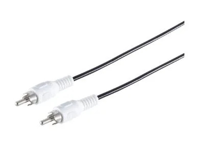 Microconnect AUDC05G audio cable 5 m RCA Black