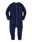Ralph Lauren Baby Bsr Intrlck-Solid-Op-Cva - Blue - 70-74