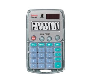 Rebell pocket calculator Starlet transparent