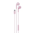 Happy Plugs USB-C -nappikuulokkeet, vaaleanpunainen