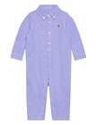 Ralph Lauren Kids Oxford Mesh-Solid Cvrall-Op-Cva - Blue - 75-79