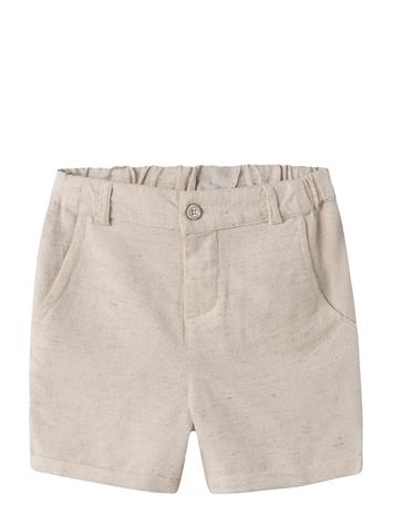 name it Nmmfaher Shorts - Beige - 116