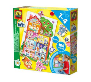 SES Creative My First Poster with Stickers