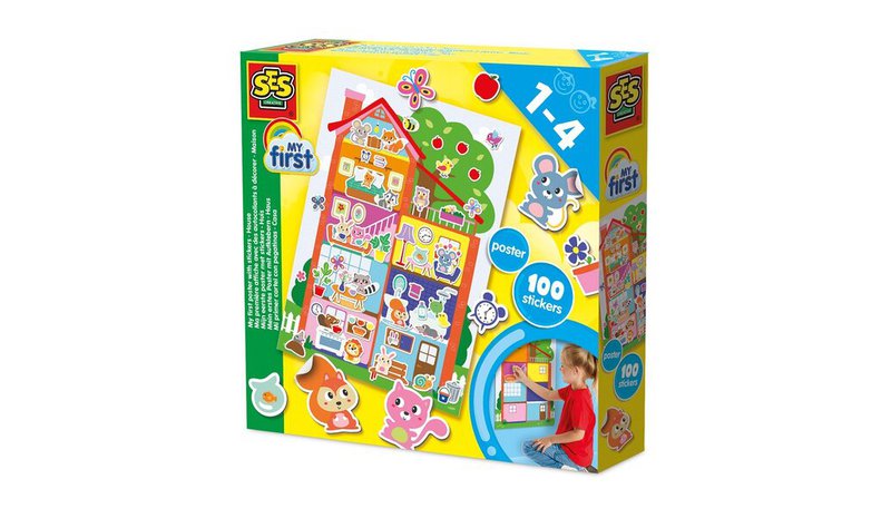 SES Creative My First Poster with Stickers