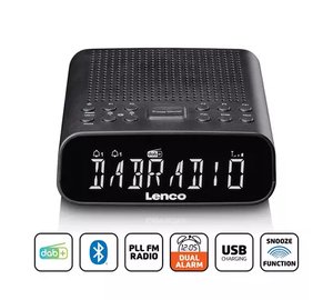 DAB-FM-kelloradio Bluetooth:llä