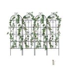 4 kpl. metallipuutaragrillit – 51 × 180 cm (Q195 teräs)