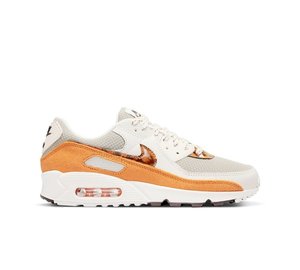 Nike Air Max 90 Women's Shoes PHANTOM/LIGHT CURRY-VELVET BROWN