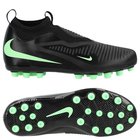 Nike Phantom 6 Academy High Cut AG Shadow - Musta/Illusion Green Lapset