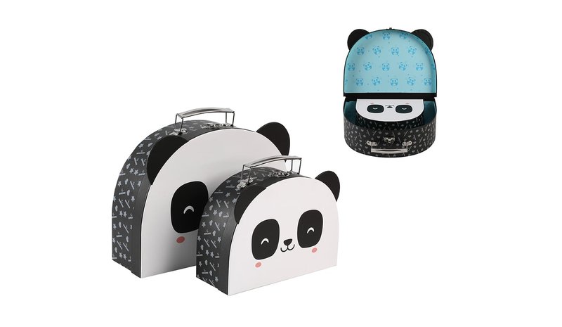 iTotal - Gift Boxes with Handle - Pandastic - 2-pcs Set (XL2875) – kuva 1/1