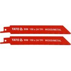 Yato sahanterät Bim 150mm 24tpi, 2 kpl.