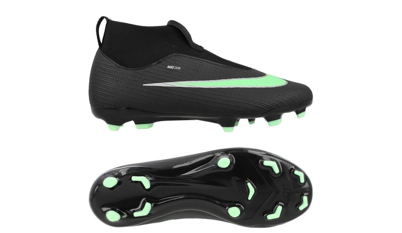 Nike Mercurial Superfly 11 Academy MG Shadow - Musta/Illusion Green Lapset