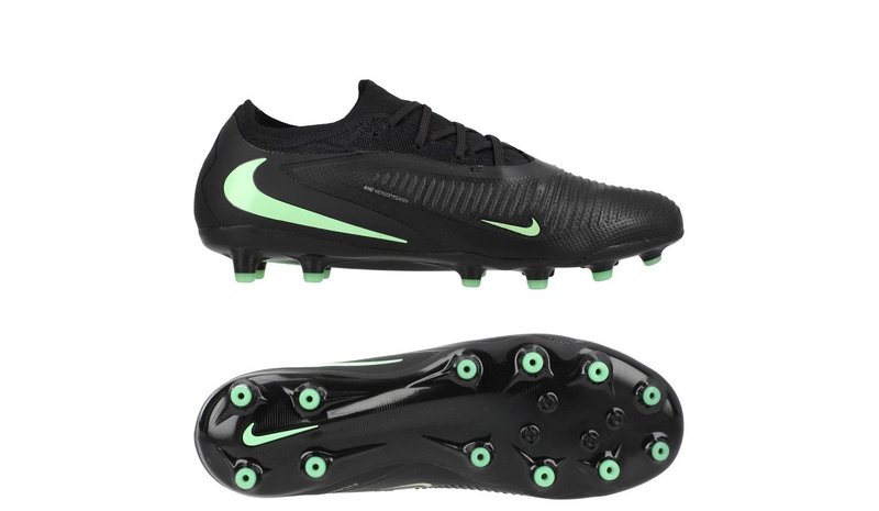 Nike Phantom 6 Pro Low Cut AG-PRO Shadow - Musta/Illusion Green