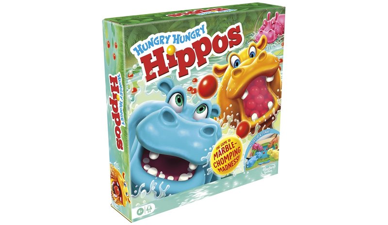 Hasbro Game Hungry Hungry Hippos