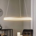 Arcchio LED-riippuvalaisin Albiona, beige, 1 rengas, halkaisija 60 cm
