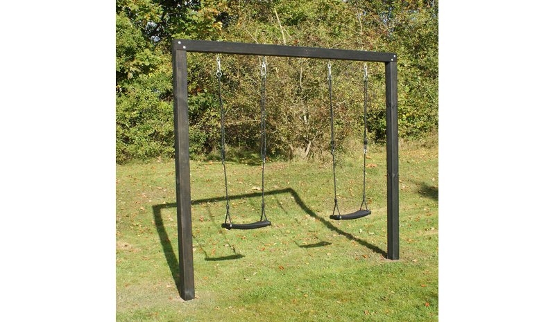 Nordic Play Active Keinuteline Alma 240 cm, Musta