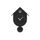 iTotal - Cuckoo Clock Cat - Black (XL3424)