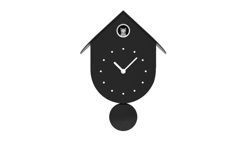 iTotal - Cuckoo Clock Cat - Black (XL3424)