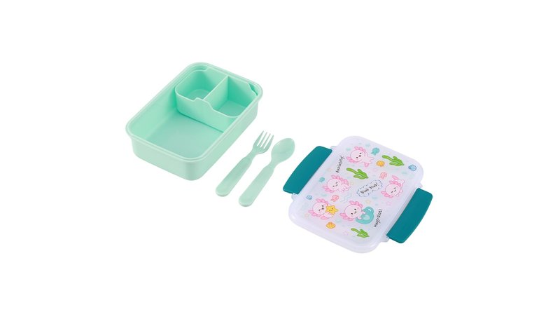 iTotal - Lunch Box with Cutlery - Axolutely (ID2029)
