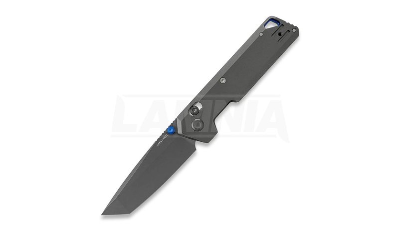 Vosteed Parallel - Destroyer Gray - Titanium kääntöveitsi, Dim Gray