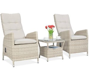 Ulkokalustesetti MALTA DUO, beige