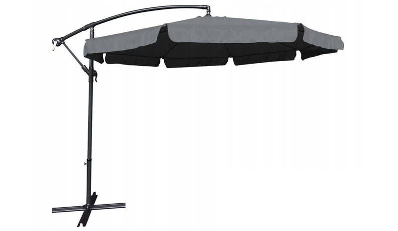 Puutarhavarjo Dalat, 300x250 cm, harmaa