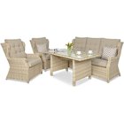 Ulkokalustesetti TRIVENTO DINING 3, beige