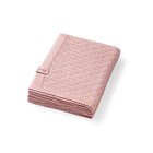Neulottu bambupeitto Babyono 1673/01 pinkki