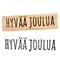 J.K. Primeco Hyvää joulua leimasin – kuva 4