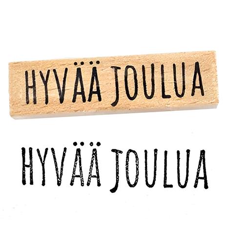 J.K. Primeco Hyvää joulua leimasin