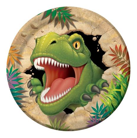 Haza Witbaard Dino Plates 8pcs.