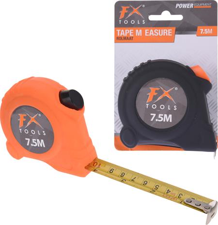 FX TOOLS 7,5M 25MM RULLAMITTA – kuva 1/1