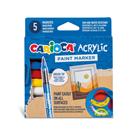 CARIOCA ACRYLIC 5 KPL AKRYYLIMAALITUSSI