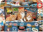 EDUCA TRAVELLING KITTENS 200P PALAPELI
